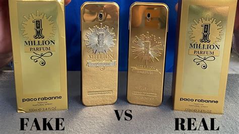 one million parfum original vs fake